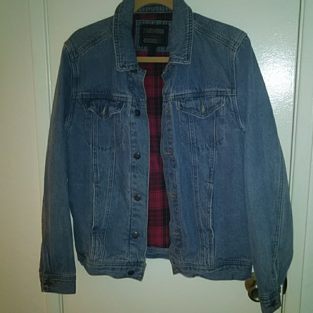 21men Mens medium Jean Jacket